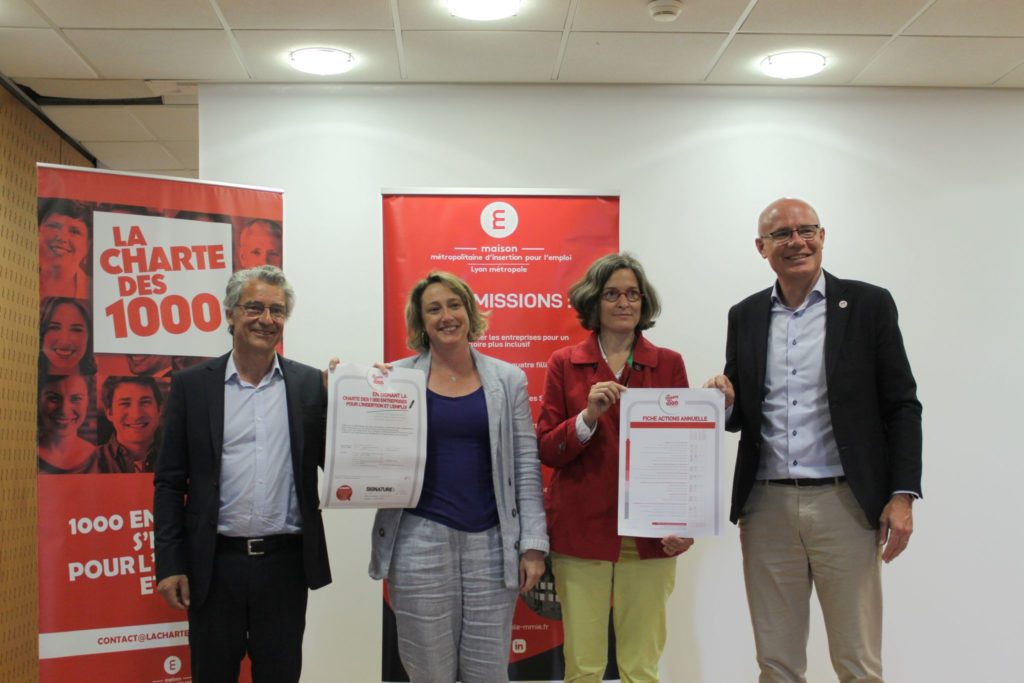 Signature Officielle De La Charte Des 1000 Par TotalEnergies Feyzin Signature Officielle De La Charte Des 1000 Par TotalEnergies Feyzin